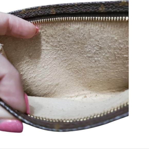 Louis Vuitton Monogram Print Classic Mini Pouch REHAB - Picture 13 of 14